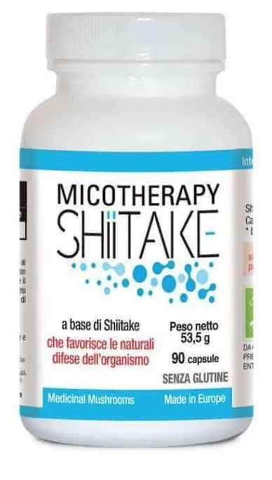 MICOTHERAPY SHIITAKE 90 CAPSULE FLACONE 53,50 G - Farmamood