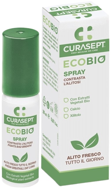 CURASEPT PHARMADENT ECOBIO SPRAY 20 ML - Farmamood