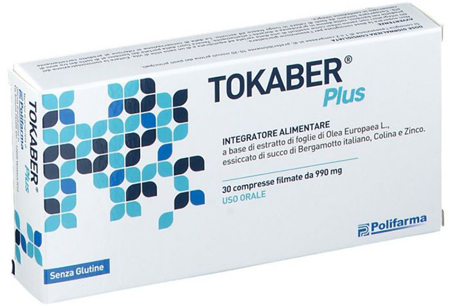 TOKABER PLUS 990MG 30 COMPRESSE - Farmamood