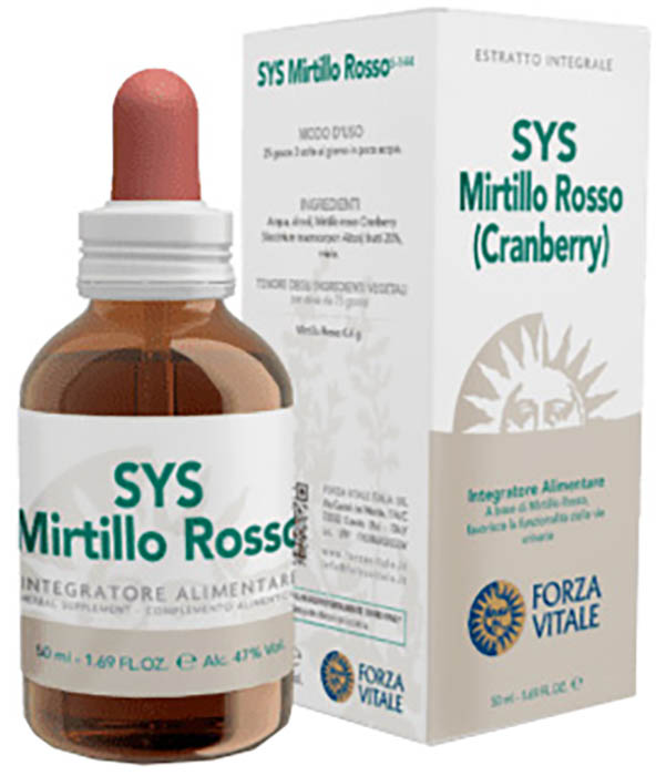 SYS MIRTILLO ROSSO GOCCE 50 ML - Farmamood