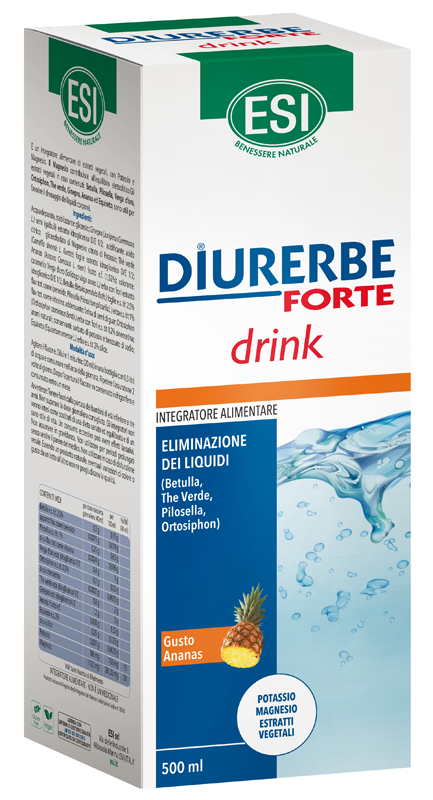 ESI DIURERBE FORTE DRINK ANANAS 500 ML - Farmamood