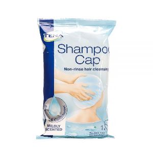 CUFFIA SHAMPOO PREUMIDIFICATA TENA SHAMPOO CAP CUFFIA 1 PEZZO - Farmamood