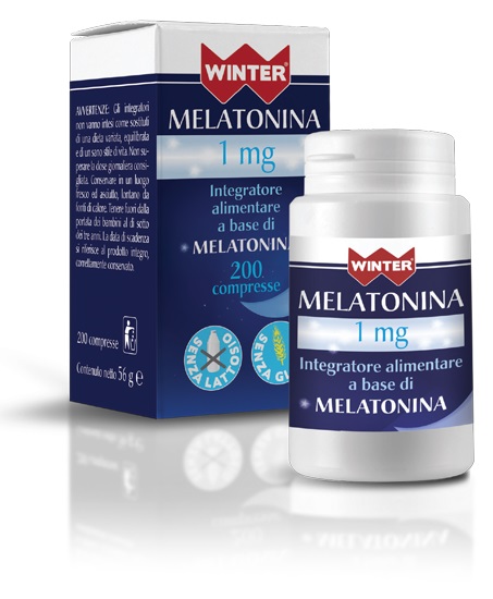 WINTER MELATONINA 1 MG 200 COMPRESSE - Farmamood
