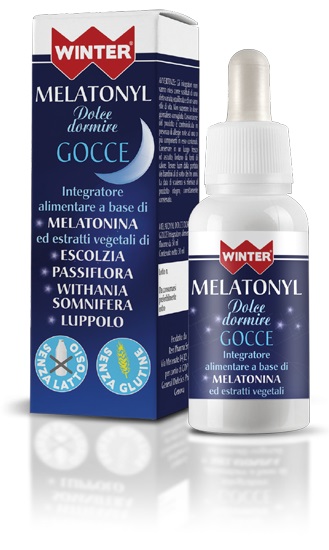 WINTER MELATONYL DOLCE DORMIRE GOCCE 30 ML - Farmamood