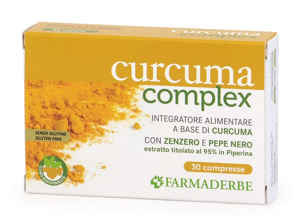 CURCUMA COMPLEX 30 COMPRESSE - Farmamood