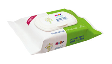 HIPP SALVIETTINE VISO&MANI 1X20 PEZZI - Farmamood
