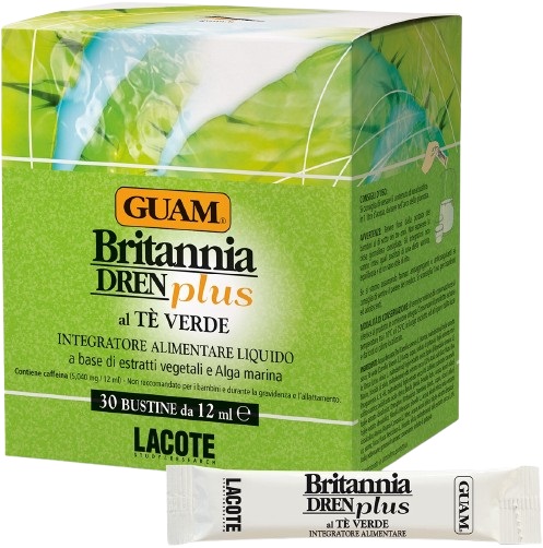 GUAM BRITANNIA DREN PLUS 30 BUSTINE DA 12 ML - Farmamood