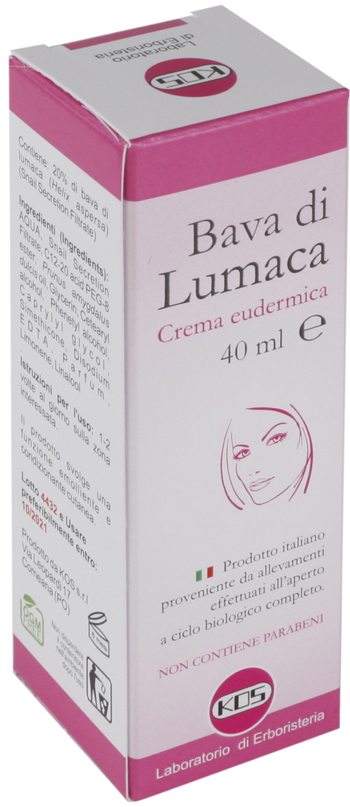 BAVA DI LUMACA CREMA EUDERMICA 40 ML - Farmamood