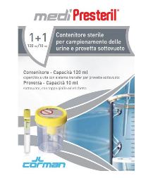 CONTENITORE URINA + PROVETTA MEDIPRESTERIL - Farmamood