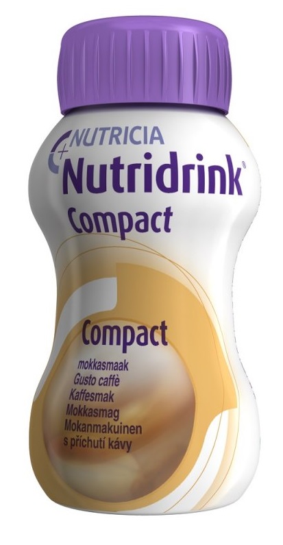 NUTRICIA NUTRIDRINK COMPACT GUSTO CAFFE' 4 BOTTIGLIE DA 125 ML - Farmamood