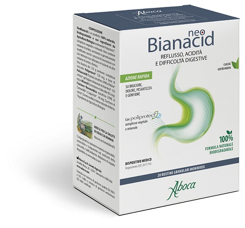 NEOBIANACID 20 BUSTINE MONODOSE 1,55 G - Farmamood