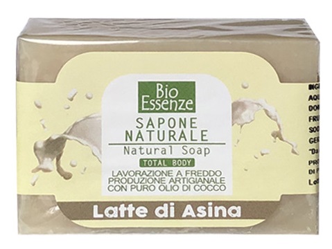 SAPONE LATTE DI ASINA BIOESSENZE 100 G - Farmamood