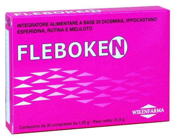 FLEBOKEN 30 COMPRESSE - Farmamood