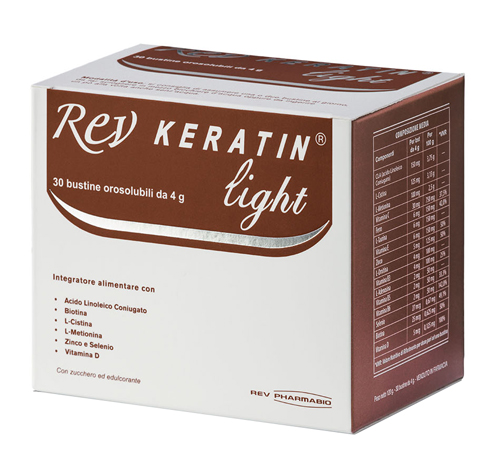 REV KERATIN LIGHT 30 BUSTE 120 G - Farmamood