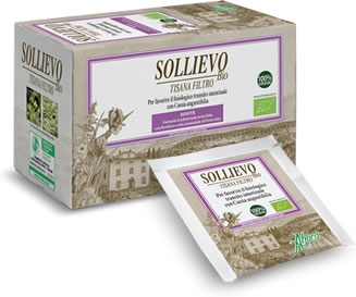 SOLLIEVO BIO TISANA 20 FILTRI DA 2,2 G - Farmamood