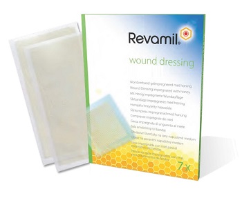 REVAMIL GARZE IMBEVUTE DI MIELE 10X10 CM 10 PEZZI - Farmamood