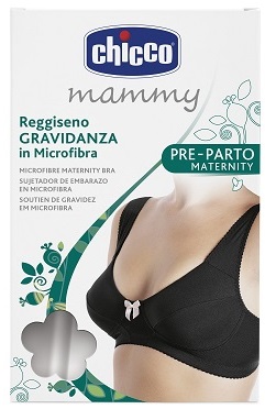 CHICCO MAMMY REGGISENO MICROFIBRA GRAVIDANZA NERO 4C - Farmamood