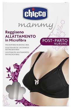 CHICCO MAMMY REGGISENO MICROFIBRA ALLATTAMENTO NERO 6D - Farmamood