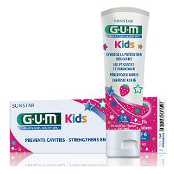 GUM KIDS DENTIFRICIO 2/6 FLUORO 500 PPM - Farmamood