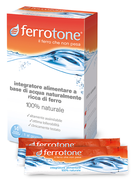 FERROTONE 14 BUSTINE 20 MG - Farmamood