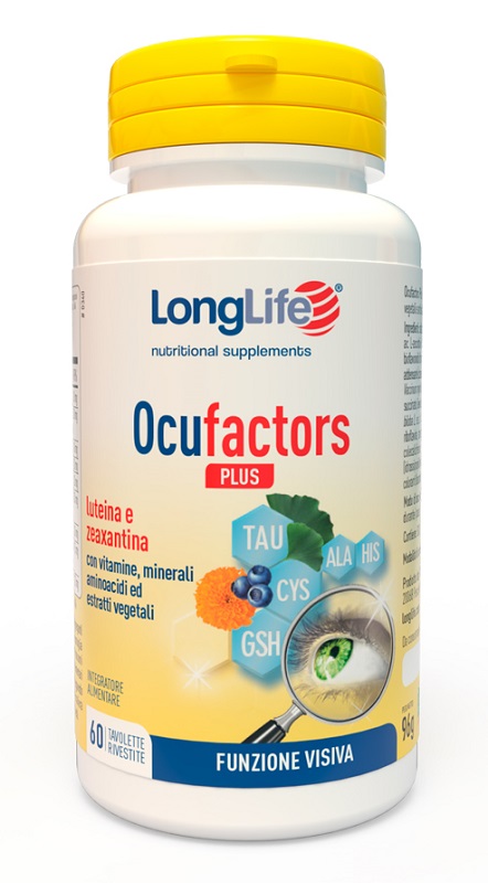 LONGLIFE OCUFACTORS PLUS 60 TAVOLETTE - Farmamood