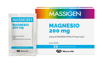 MASSIGEN MAGNESIO 20 BUSTINE - Farmamood