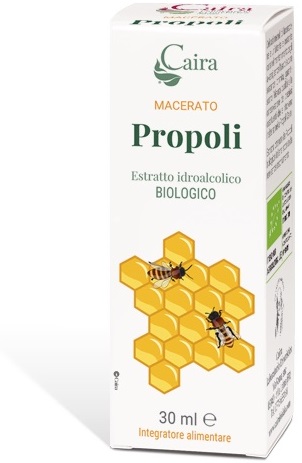 CAIRA PROPOLI MACERATO IDROALCOLICO BIO GOCCE 30 ML - Farmamood