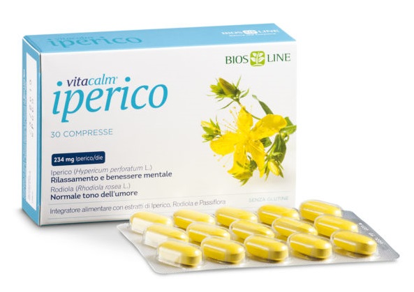 VITACALM IPERICO 30 COMPRESSE - Farmamood