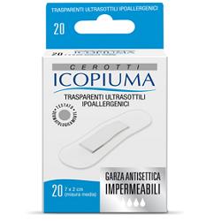 CEROTTO ICOPIUMA TRASPARENTE MEDIO 20 PEZZI - Farmamood