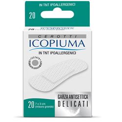 CEROTTO ICOPIUMA IN TESSUTO NON TESSUTO GRANDE 20 PEZZI - Farmamood