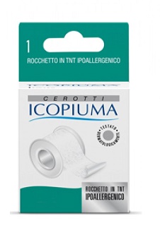 CEROTTO IN ROCCHETTO ICOPIUMA TESSUTO NON TESSUTO CARTA 2,5X500 CM - Farmamood