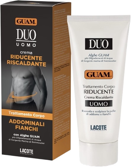 GUAM DUO UOMO RIDUCENTE CREMA RISCALDANTE 200 ML - Farmamood