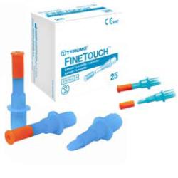 LANCETTE PUNGIDITO FINETOUCH 23 GAUGE 25 PEZZI - Farmamood