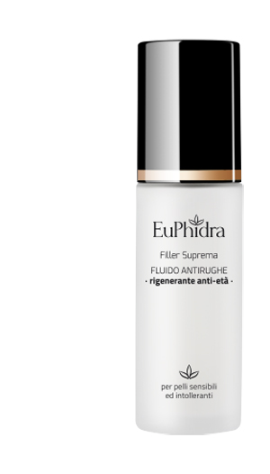 EUPHIDRA FILLER SUPREMA FLUIDO ANTIRUGHE PELLI SENSIBILI INTOLLERANTI FLACONE 30 ML - Farmamood