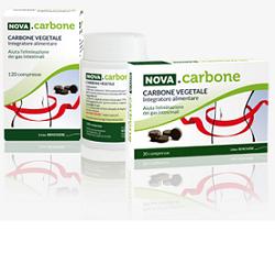 NOVA CARBONE VEGETALE 120 COMPRESSE - Farmamood