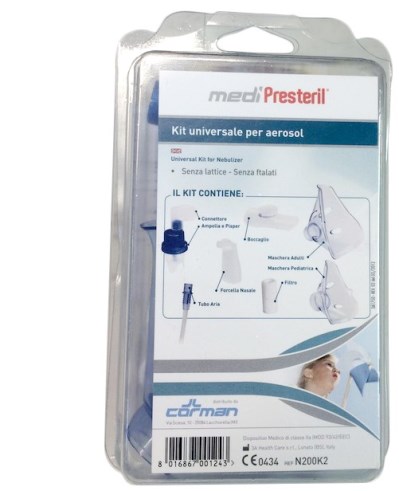 KIT NEBULIZZAZIONE MEDIPRESTERIL UNIVERSALE - Farmamood