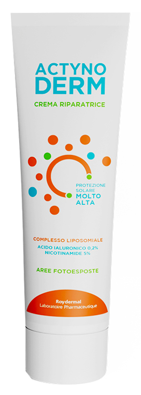 ACTYNODERM CREMA RIPARATRICE AREE FOTOESPOSTE FOTOPRETEZIONE 50+ MOLTO ALTA 30 ML - Farmamood