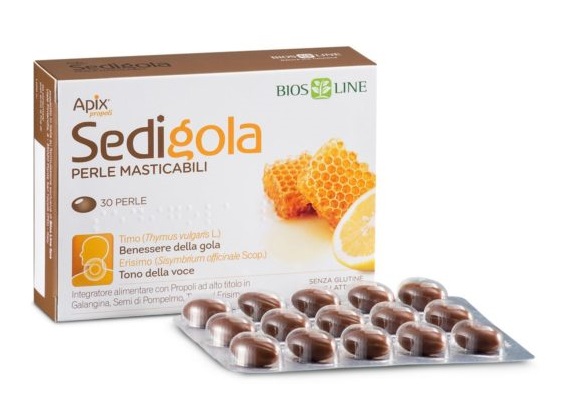 SEDIGOLA PERLE MASTICABILI 30 PERLE - Farmamood
