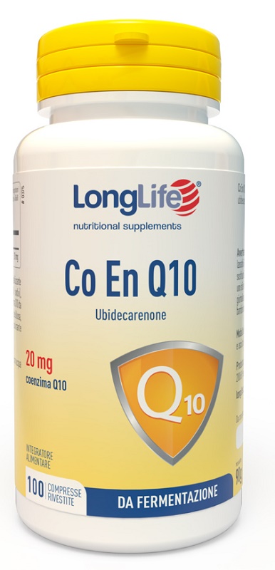 LONGLIFE CO EN Q10 20MG 100 COMPRESSE - Farmamood