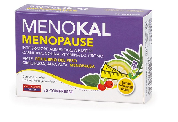MENOKAL MENOPAUSE 30 COMPRESSE - Farmamood