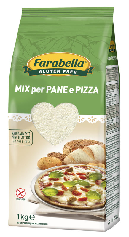 FARABELLA FARINA PREPARATO PANE/PIZZA 1 KG - Farmamood