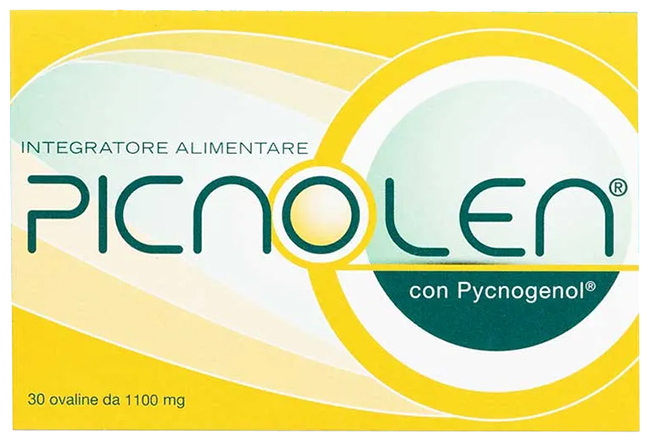 PICNOLEN 30 COMPRESSE 25,5 G - Farmamood