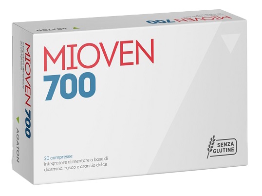 MIOVEN 700 20 COMPRESSE ASTUCCIO 20 G - Farmamood