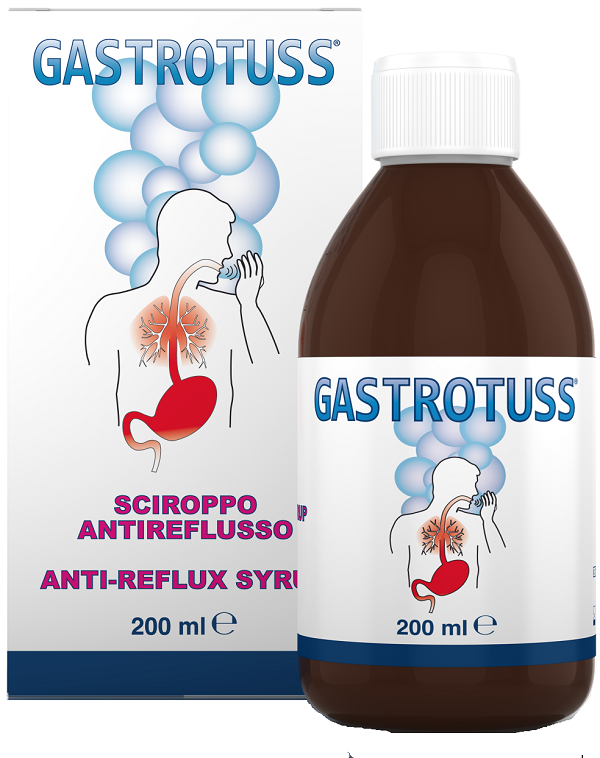 SCIROPPO ANTIREFLUSSO GASTROTUSS 200 ML - Farmamood