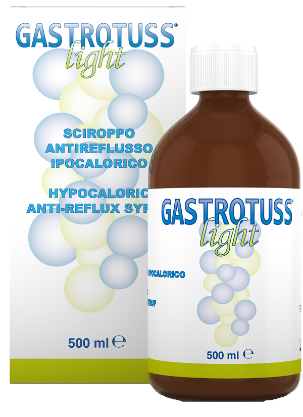 SCIROPPO ANTIREFLUSSO IPOCALORICO GASTROTUSS LIGHT 500 ML - Farmamood
