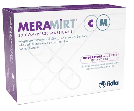 MERAMIRT CM 30 COMPRESSE MASTICABILI - Farmamood