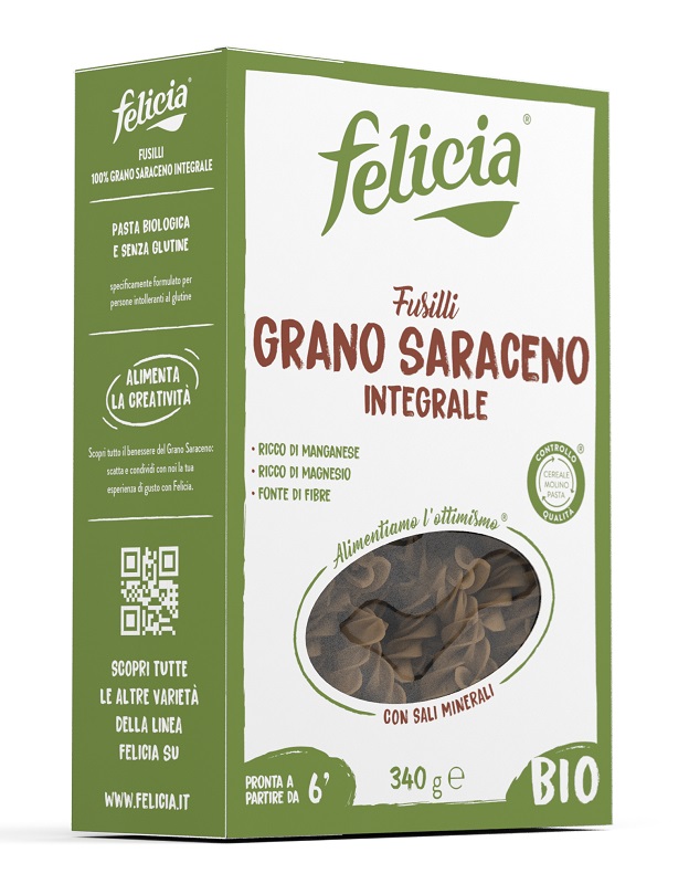 FELICIA BIO SARACENO FUSILLI 340 G - Farmamood