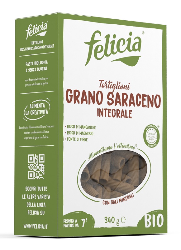 FELICIA BIO SARACENO TORTIGLIONI 340 G - Farmamood