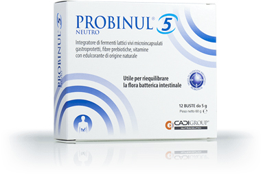 PROBINUL 5 NEUTRO 12 BUSTINE - Farmamood