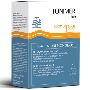 TONIMER LAB AEROSOL 18 FLACONCINI 3 ML MONODOSE - Farmamood